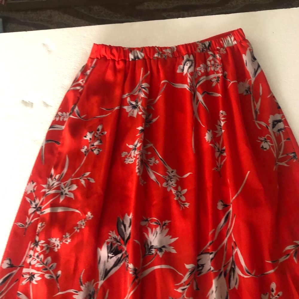Dress Forum red floral maxi skirt - Picture 8 of 11